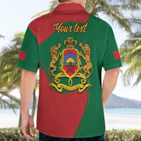 Morocco Proclamation Day With Flag Color Hawaiian Shirt - Wonder Print Shop