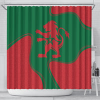 morocco-proclamation-day-with-flag-color-shower-curtain