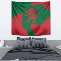 Morocco Proclamation Day With Flag Color Tapestry - Wonder Print Shop