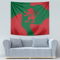 Morocco Proclamation Day With Flag Color Tapestry - Wonder Print Shop