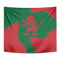 Morocco Proclamation Day With Flag Color Tapestry - Wonder Print Shop
