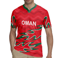 Custom Oman Cricket Rugby Jersey 2016 Vintage Away Retro - Wonder Print Shop