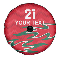 Custom Oman Cricket Spare Tire Cover 2016 Vintage Away Retro - Wonder Print Shop