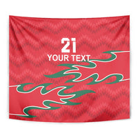 Custom Oman Cricket Tapestry 2016 Vintage Away Retro - Wonder Print Shop