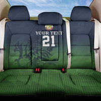 Custom Qatar Cricket Back Car Seat Cover Green Sporty Pattern LT9 - Wonder Print Shop