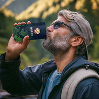 Custom Qatar Cricket 4 in 1 Can Cooler Tumbler Green Sporty Pattern LT9 - Wonder Print Shop