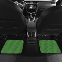 Custom Qatar Cricket Car Mats Green Sporty Pattern LT9 - Wonder Print Shop