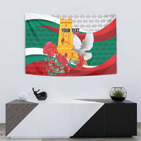 Bulgaria Liberation Personalized Tapestry Suedinenieto Pravi Silata