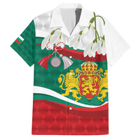 Republic of Bulgaria Personalized Hawaiian Shirt Crowned Golden Lion Suedinenieto Pravi Silata