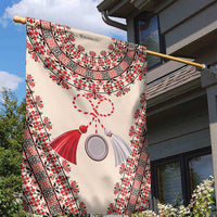 Baba Marta Day Martenitsa Garden Flag Traditional Bulgarian Embroidery