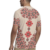 Baba Marta Day Martenitsa Rugby Jersey Traditional Bulgarian Embroidery