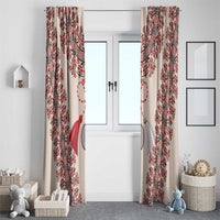 Baba Marta Day Martenitsa Window Curtain Traditional Bulgarian Embroidery