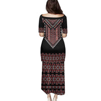 Martenitsa Martisor Day Family Matching Puletasi and Hawaiian Shirt Traditional Romanian Folk Art