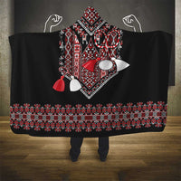 Martenitsa Martisor Day Hooded Blanket Traditional Romanian Folk Art