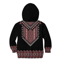 Martenitsa Martisor Day Kid Hoodie Traditional Romanian Folk Art