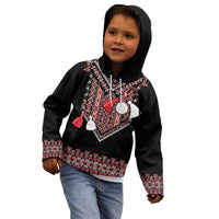 Martenitsa Martisor Day Kid Hoodie Traditional Romanian Folk Art