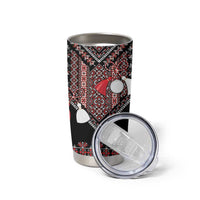 Martenitsa Martisor Day Tumbler Cup Traditional Romanian Folk Art