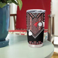 Martenitsa Martisor Day Tumbler Cup Traditional Romanian Folk Art
