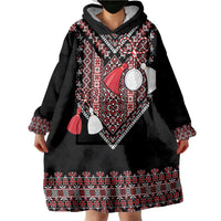 Martenitsa Martisor Day Wearable Blanket Hoodie Traditional Romanian Folk Art