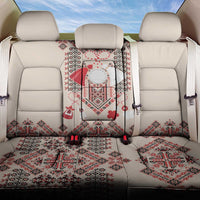 Vintage Martisor Day Martenitsa Back Car Seat Cover Traditional Romanian Embroidery No1