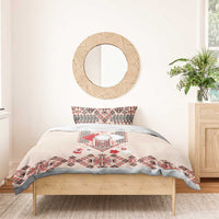 Vintage Martisor Day Martenitsa Bedding Set Traditional Romanian Embroidery No1