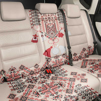 Vintage Martisor Day Martenitsa Back Car Seat Cover Traditional Romanian Embroidery No2