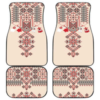 Vintage Martisor Day Martenitsa Car Mats Traditional Romanian Embroidery No2