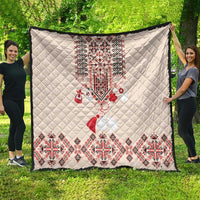 Vintage Martisor Day Martenitsa Quilt Traditional Romanian Embroidery No2