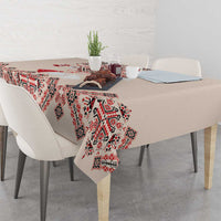 Vintage Martisor Day Martenitsa Tablecloth Traditional Romanian Embroidery No2