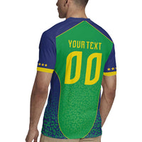Custom Brazil Victory Dream Rugby Jersey Rumo Ao Hexa