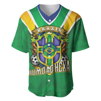 Custom Brazil WC26 Baseball Jersey Future Brasil Rumo Ao Hexa