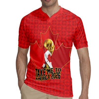 Custom Canada Football Pride Rugby Jersey Take Me To America Maple Leaf