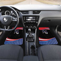 Funny Ice Cream 1776 Drip Personalized Car Mats American Flag 4th Of July