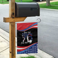 Funny Ice Cream 1776 Drip Personalized Garden Flag American Flag 4th Of July