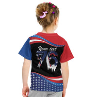 Funny Ice Cream 1776 Drip Personalized Kid T Shirt American Flag 4th Of July