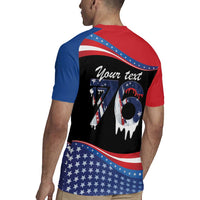 Funny Ice Cream 1776 Drip Personalized Rugby Jersey American Flag 4th Of July