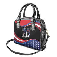 Funny Ice Cream 1776 Drip Personalized Shoulder Handbag American Flag 4th Of July