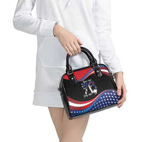 Funny Ice Cream 1776 Drip Personalized Shoulder Handbag American Flag 4th Of July