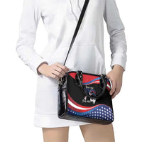 Funny Ice Cream 1776 Drip Personalized Shoulder Handbag American Flag 4th Of July