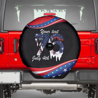 Funny Ice Cream 1776 Drip Personalized Spare Tire Cover American Flag 4th Of July