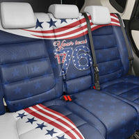 July 4th 1776 American Flag Vintage Personalized Back Car Seat Cover USA Independence Day