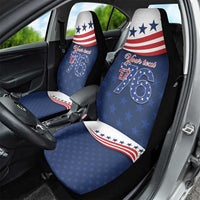 July 4th 1776 American Flag Vintage Personalized Car Seat Cover USA Independence Day