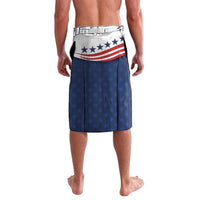 July 4th 1776 American Flag Vintage Personalized Lavalava USA Independence Day