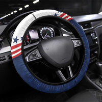 July 4th 1776 American Flag Vintage Steering Wheel Cover USA Independence Day