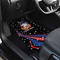 Personalized America History Began 4th of July Car Mats Fire Bald Eagle US Flag