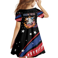 Personalized America History Began 4th of July Family Matching Tank Maxi Dress and Hawaiian Shirt Fire Bald Eagle US Flag