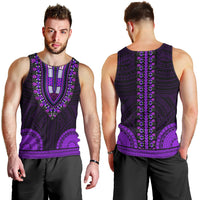 african-dashiki-men-tank-top-with-polynesian-pattern-purple