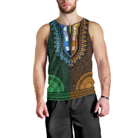 african-dashiki-men-tank-top-with-tapa-pattern-half-green-and-gold