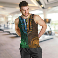 african-dashiki-men-tank-top-with-tapa-pattern-half-green-and-gold