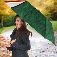 Zimbabwe Cricket Custom Umbrella Zimbabwean Pattern Flag Motif - Wonder Print Shop